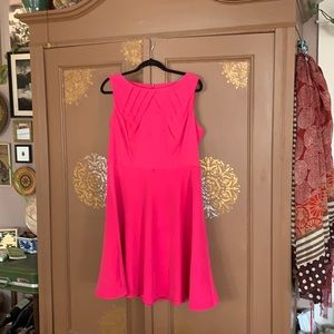 Pink Fit & Flare Sleeveless Party or Cocktail Dress by AlyxDress in size 16